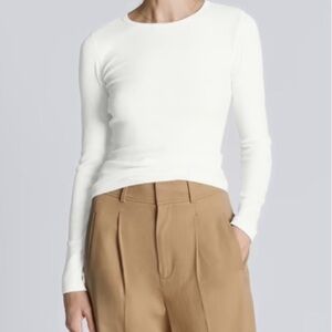 Everlane Ribbed Cotton Crewneck Size XS